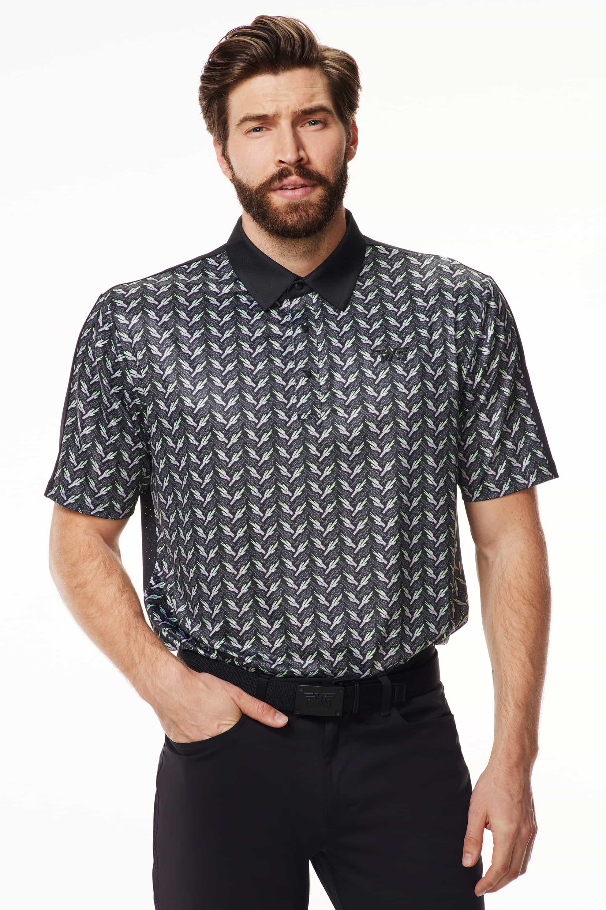 Comfort Fit Saguaro Perforated Polo